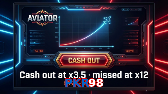 Game list for PKR98 aviator section