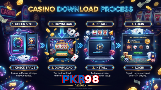 Game list for PKR98 download section