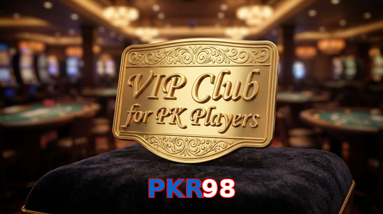Main screen of PKR98 vip page for PK players